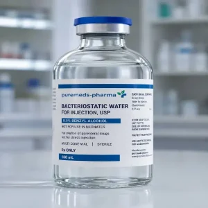 Bacteriostatic water 10ml for peptide research UK