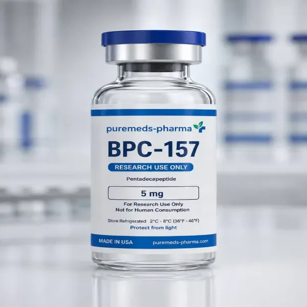 BPC-157 5mg research peptide vial UK
