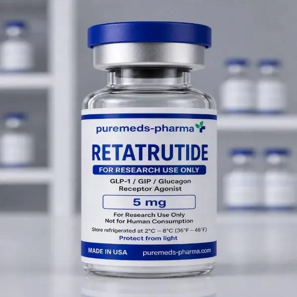 Buy Retatrutide 10mg research vial UK puremeds-pharma