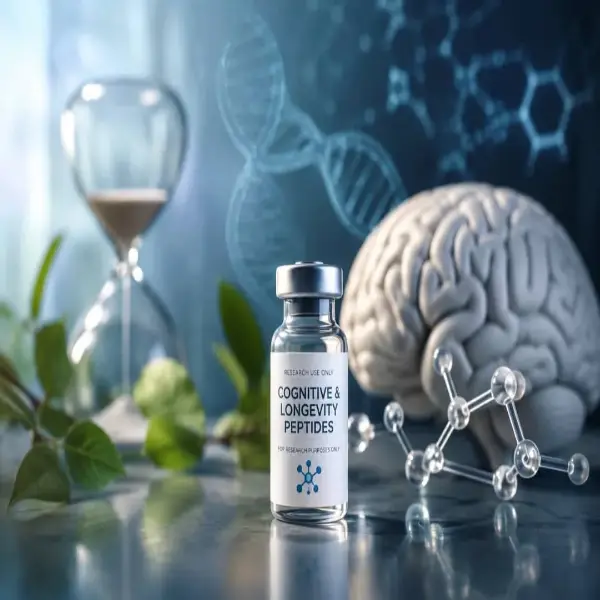 Cognitive and longevity research peptides for brain health and cellular longevity studies - Epitalon and nootropic peptides UK