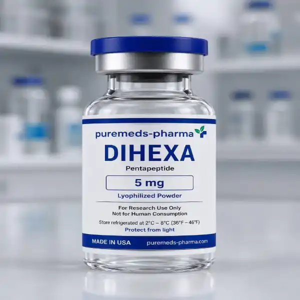 dihexa-5mg-uk Dihexa 5mg research peptide vial UK