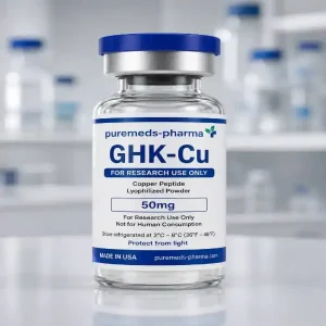 GHK-Cu 100mg research peptide vial UK Brello