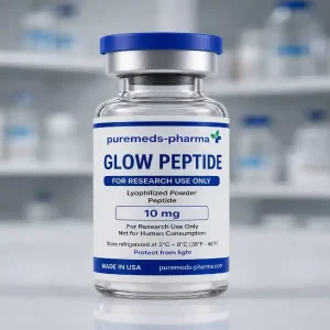 Glow Peptide GHK-Cu research vial UK puremeds-pharma