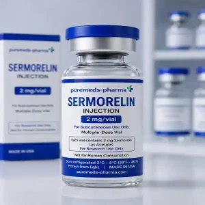 Sermorelin research peptide UK puremeds-pharma